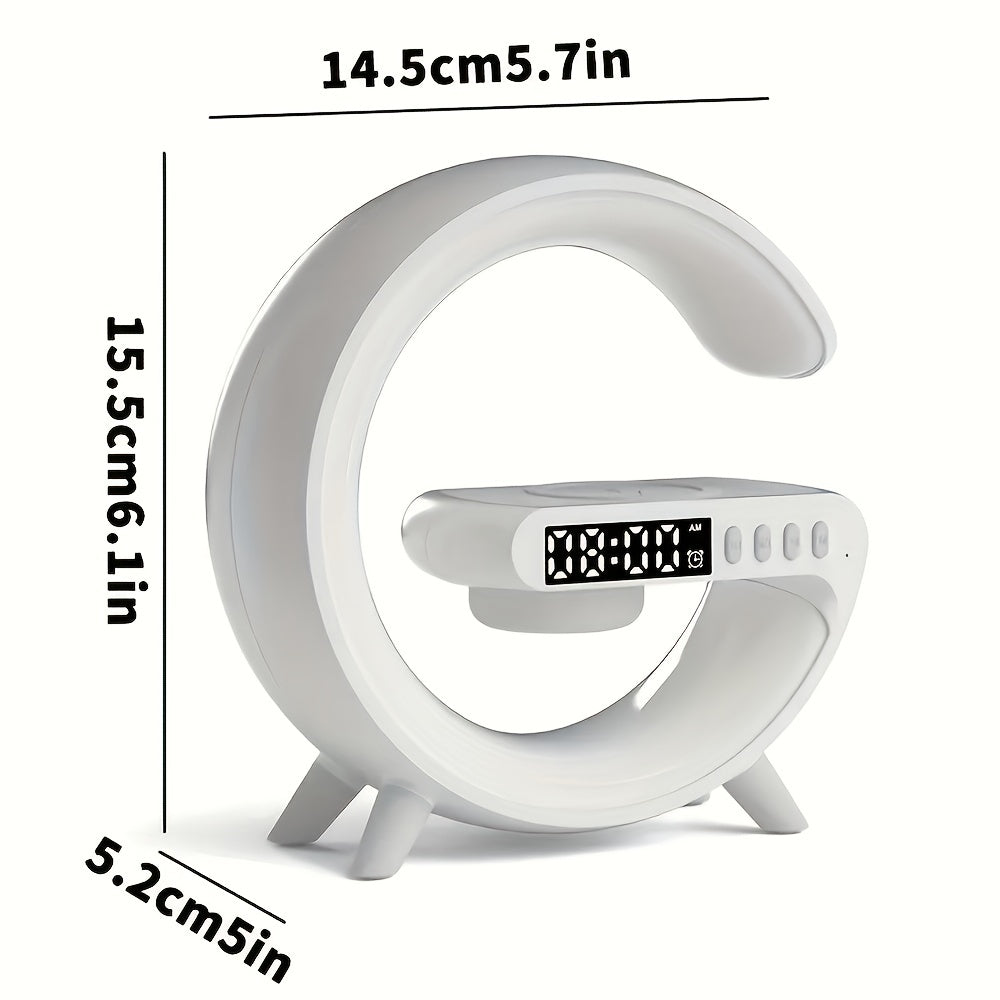 Altavoz inalámbrico con carga rápida y luz RGB
